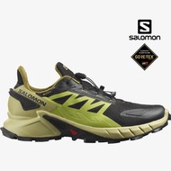 男裝size UK7.5 to 9 SALOMON Supercross 4 Gore-tex/GTX/goretex Men's Trail running Shoe COLOR: Olive