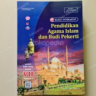 Buku lks / pr interaktif pendidikan agama islam,pai kelas 7 semester 2