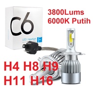 Car LED Headlight Car Headlight C6 H4 H11 H8 H9 H16 36W