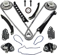 5.4 Timing Chain Kit w/Cam Phaser Compatible with Ford F150 F250 F350 Expedition, Lincoln Navigator 