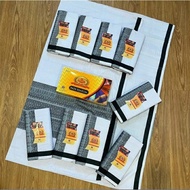 Djarum White Rice Sarong with Black Strimin | Classic Motif Adult Men's Sarong