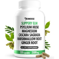 16 in 1 Slippery Elm Bark for Women & Men - Digestive Health & Leaky Gut Wellness Supplement - Probi