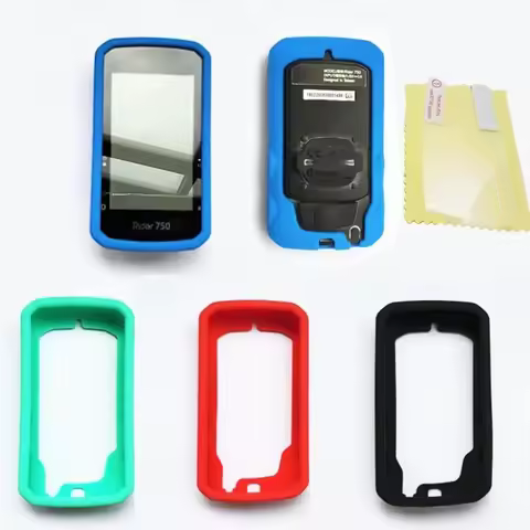 Silicone Protective Case Protector Film Cover For Bryton Rider 750 R750 Waterproof Speedomete Bicycl