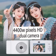 Retro CCD Digital Camera 24MP HD Compact Student Travel Vlog Card Camera D07