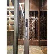 Fingerprint lock FN392-TL02 for aluminum doors - Unlock Fingerprint, Password, Magnetic Card, TTLock