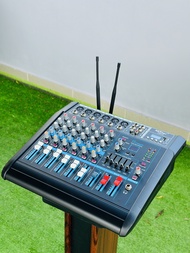 [ Giá Tốt ] Bàn Mixer Mini Liền Công Suất Lớn MTMAX F82D - Bàn Trộn Chính Hãng 2 Kênh 600W 16 Hiệu Ứ