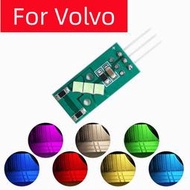 【現貨】2 件裝 LED 腳坑燈室內燈適用於富豪 VOLVO V40 V60 S60 S80 XC40 XC60 手箱行