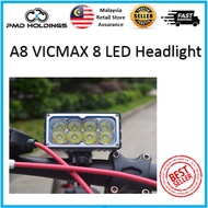 A8 Vicmax 8 LED Headlight for Electric Scooter/ Ebike