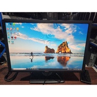 DELL U2412M iIPS 24" LED Monitor Res 1920 x 1200 WITHOUT POWER CABLE AND VGA CABLE