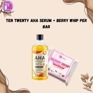BUNDLE | TEN TWENTY AHA SERUM & EVIDENC3 BERRY WHIP SOAP