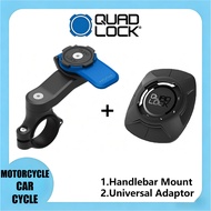 Quad Lock Motorcycle Handlebar Mounts And Universal Adaptor Motorcycle Phone Mount Cellphone Case Ho