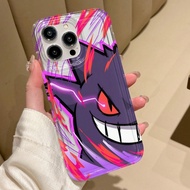 ARMOR Softcase Thunder Gengar Motif Compatible For iphone 11/12/13/14/15 X/XR/XSMAX PRO/PROMAX