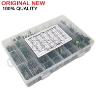 CR-24Value Capacitor Kit 660PCS 100V 2A221J To 2A474J Polyester Film Capacitor Assorted Kit 0.47nF 0