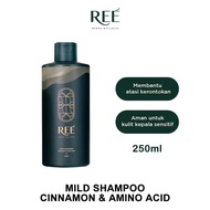 Ree Derma Wellness Cinnamon & Amino Acid Mild Shampoo Hair Loss - Reederma Shampo untuk Rambut Ronto