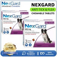 Nexgard Spectra for dog Deworming Chewables Tablet for Dogs Anti Tick and Flea Mange Treatment chewa