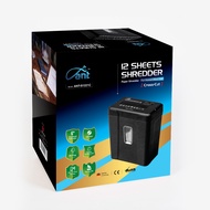 PAPER SHREDDER MACHINES CROSS CUT 12PCS 21LITTERS WITH 1YEARS WARRANTY ANT PAPER SHREDDER ANT-S1221C