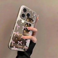 Colorful Bow Mirror Phone Case For Redmi A7 Pro A5 A3 A2 A1 Turbo 4 Pro K90 Pro Max Acrylic Makeup M