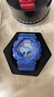 CASIO G-SHOCK GA-110BC 附鐵錶盒及保卡 女用錶