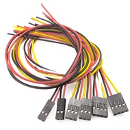 Single Head Dupont Wire One End Tin Plating Plug Wire Dupont Wire 2.54 Connection Wire 2P/3P/4P 30cm