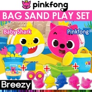 BREEZY ★ [Pinkfong] ★★ New item★Pink Pong Baby Shark / bag sand play set
