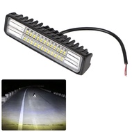 LED Light Bar Super Bright For Auto Motorcycle Truck 12-24V LED Headlights Accessories Off Road 72W 24 LED Work Light Sp