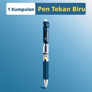 Blue-black neutral pen, ink blue medical prescription pen, ink nurse retractable signature pen, stud