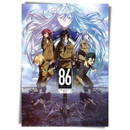 86 Eighty Six Anime A4 Size Posters