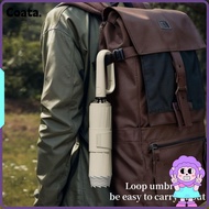 106/125CM Ring Buckle Umbrella, Rain Anti-Ultraviolet Automatic Umbrella, Dual-use Portable Large Fo