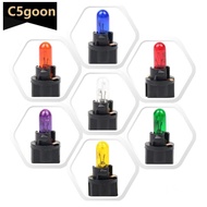 C5GOON 10Pcs T5 12v 1.2W SMD LED Car Light Automobiles Light-emitting Diode Instrument Gauge Dashboa