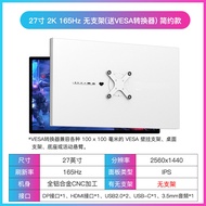 KUYCON 4K IPS LCD Monitor 27 Inch Full Glass Surface Aluminum Alloy Computer Display Mac Compatible 