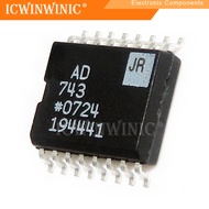 5 Piece  AD743JRZ AD743JR AD743 SOP-16  Integrated circuit IC
