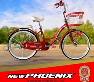 SEPEDA MINI KERANJANG DEWASA NEW PHOENIX 24 INCH