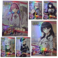 Goddess Story TCG Girl Party KINOMOTO SAKURA Minato Aqua Anime Figure SSR Game Collection Card Hildren ของเล่นวันเกิด Gift