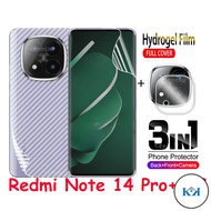 KK Redmi Note 14 Pro+ 5G Full Cover Hydrogel Film For Redmi Note14pro+ Note14 14Note 14pro+ 14Pro No