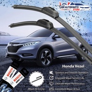 Honda Vezel / HRV Car Wiper Set | Basic Advantage / Premium AeroTwin FRONT AND REAR (OEM ONLY)