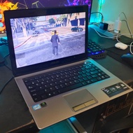 Laptop Gaming Asus A43s Core I5 SSD Ram 8GB second bekas bkn ROG