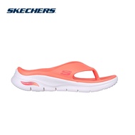 Skechers Women Foamies Arch Fit Lifestyle Sandals - 111407-ORG Kasut Slipar Slipper, Perempuan