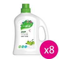 一滴淨有機生活洗衣露洗衣精 苦楝子精粹 2000ml X8入瓶