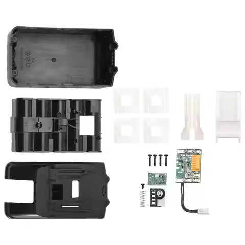 ABWZ-BL1830 10 X 21700 Battery Case PCB Charging Protection Circuit Board Shell Box BL1860 For 18V 3