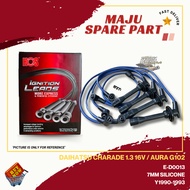 MSP PLUG CABLE DAIHATSU CHARADE 1.3 16V / AURA G102 7MM SILICONE E-D0013