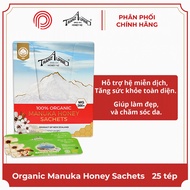 Organic Honey cloves MG300+ TranzAlpine 100% Organic Manuka Honey Sachets 25 cloves - Genuine