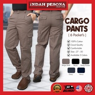 Indah Pesona Multi Pocket Multifunction Cargo Pants - Size 27-36