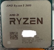 AMD Ryzen R5 3600 3.6GHz 六核心 AM4 CPU 中央處理器