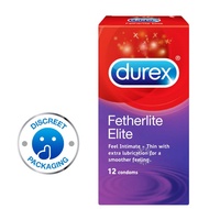 Durex Condom - Fetherlite Elite (52mm)  - 12 per pack
