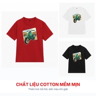 Unisex 2-Way Stretch Cotton T-shirt, Loose Format, All Sizes S-4XL - AI27