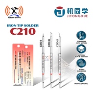 MATA JTX C210-ISK IRON TIP SOLDER Original - SOLDER BIT C210 JTX HIGH POWER EASY TINNED -SOLDERING T