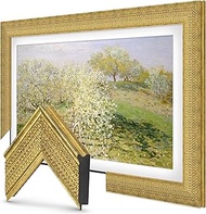 Gatsby Gold 32" Premiere Deco TV Frame - Compatible ONLY with Samsung The Frame TVs (Fits 2021-2025,