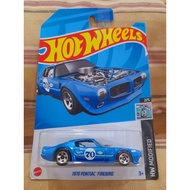 Hot Wheels toy model car - 1970 Pontiac Firebird - Scale 1:64