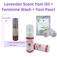 BEST COMBO Feminine Care (Yoni Detox Pearl +Yoni Oil + Feminine Wash) Personal Care Products for wom