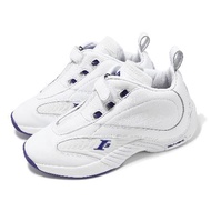 Reebok 籃球鞋 Answer IV 男鞋 白 紫 Free Agency 皮革 AI Iverson 運動鞋 100033884